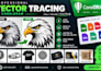 manually vectorize your logo or image in coreldraw